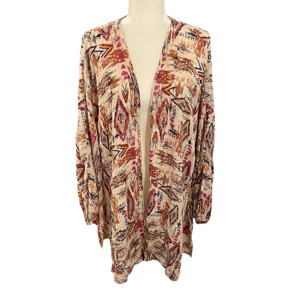 Billabong Boho Southwestern Kimono Cardigan –  M/L - Picture 1 of 4